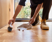 Load image into Gallery viewer, CleanTech™ Wall-Mounted Dustpan &amp; Brush Set
