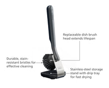 Load image into Gallery viewer, SinkTech™ Washing Up Brush with Steel Stand
