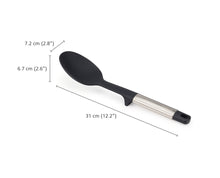Load image into Gallery viewer, Elevate™ Stainless-Steel Silicone Solid Spoon
