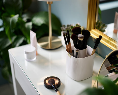 Viva Makeup Brush Pot