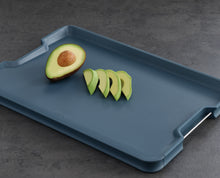 Load image into Gallery viewer, Cut&amp;Carve™ Plus Multi-function Chopping Board Extra Large - Sky
