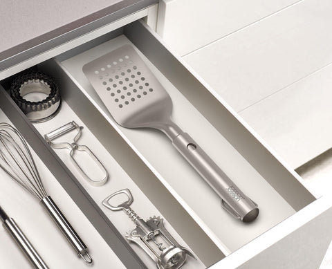 GrillOut™ Stainless-Steel BBQ Turner with Extending Handle