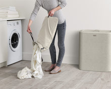 Load image into Gallery viewer, Tota Trio 90L Laundry Separation Basket - Ecru
