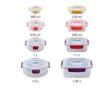 Load image into Gallery viewer, Nest™ Lock 8-Piece Multicolour Mixed Food Container Set
