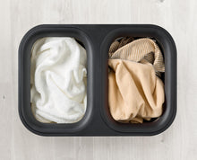 Load image into Gallery viewer, Tota Luxe 90L Black Laundry Separation Basket
