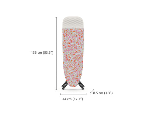 Glide Easy-Store Ironing Board (130cm) - Peach Blossom