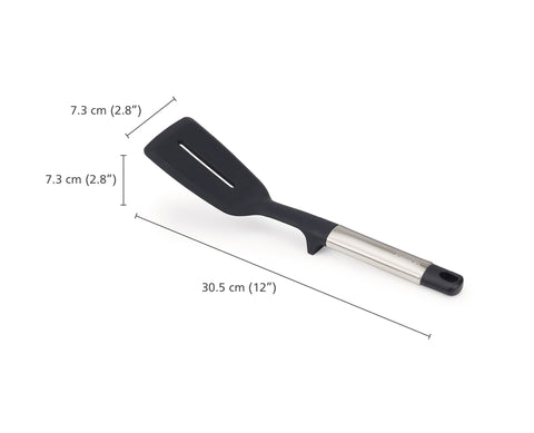 Elevate™ Stainless-Steel Silicone Slotted Turner