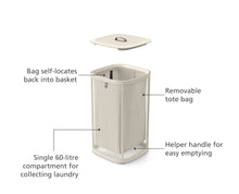 Load image into Gallery viewer, Tota One 60L Ecru Laundry Basket
