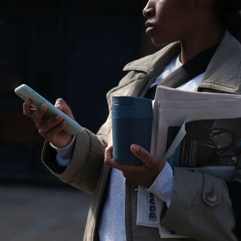 Sipp™ Travel Mug with Hygienic Lid 340ml - Blue