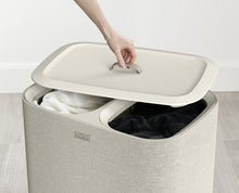 Load image into Gallery viewer, Tota 90L Laundry Separation Basket - Ecru
