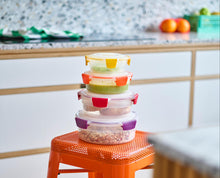Load image into Gallery viewer, Nest™ Lock 4-Piece Multicolour Round Food Container Set
