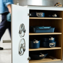 Load image into Gallery viewer, Space Stainless Steel Pan Lid Holders - Pack of 2
