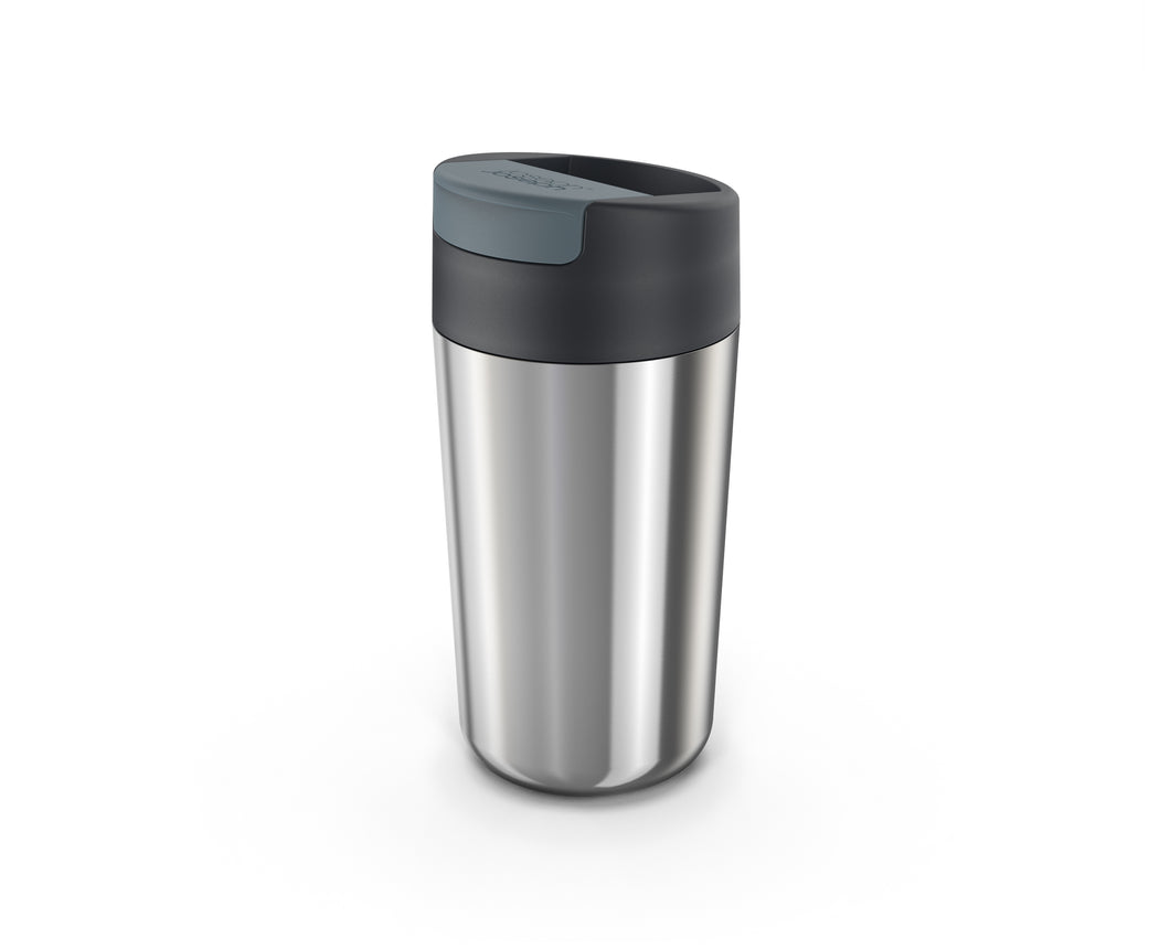Sipp™ Steel Travel Mug Large with Hygienic Lid 454ml