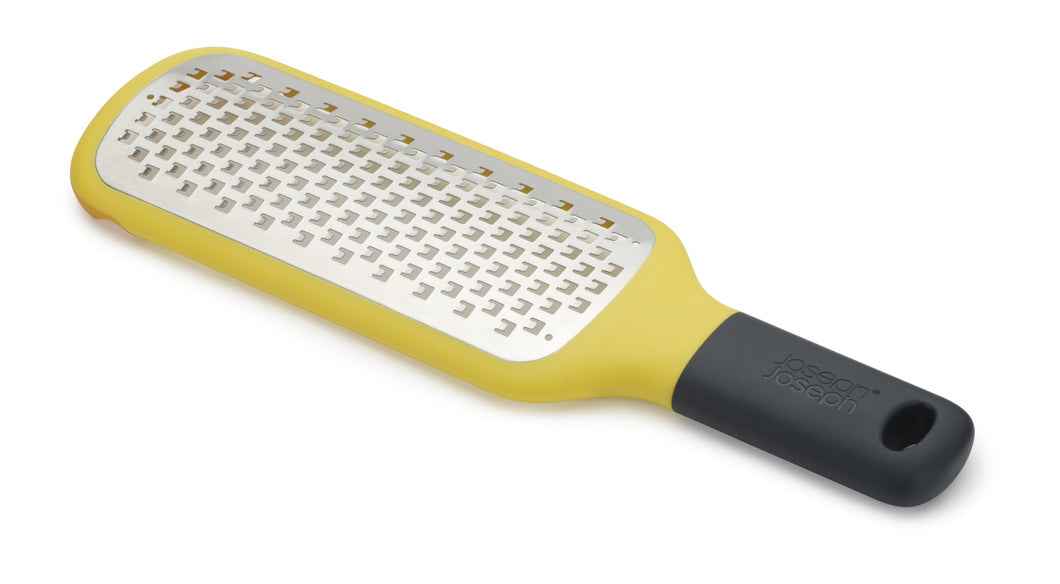 GripGrater™ Coarse Paddle Grater - Yellow