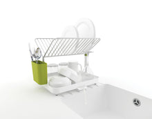 Load image into Gallery viewer, Y-rack Dishdrainer - White/Green

