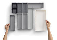 Load image into Gallery viewer, Blox™ 10-piece Drawer Organiser Set - Grey
