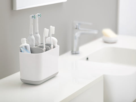 EasyStore™ Light Grey Toothbrush Holder Large