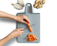 Load image into Gallery viewer, Chop2Pot™ Plus Folding Chopping Board Large - Pale Blue
