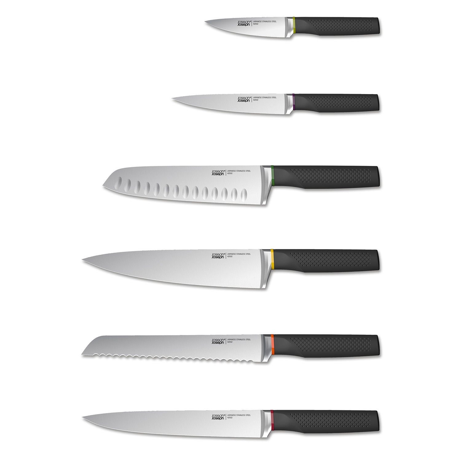 LockBlock 6 Piece Knife Block Set – Joseph Joseph South Africa