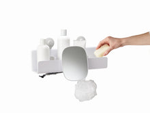 Load image into Gallery viewer, EasyStore™ Shower Shelf with Removable Mirror (Large)
