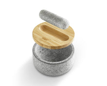 Load image into Gallery viewer, Dash™ Pestle &amp; Mortar with Bamboo Lid
