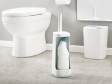 Load image into Gallery viewer, Flex™ Plus Toilet Brush with Storage Caddy - Blue
