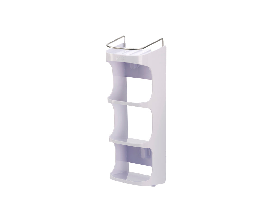 Capsule™ Compact 4-Tier Shower Shelf - White