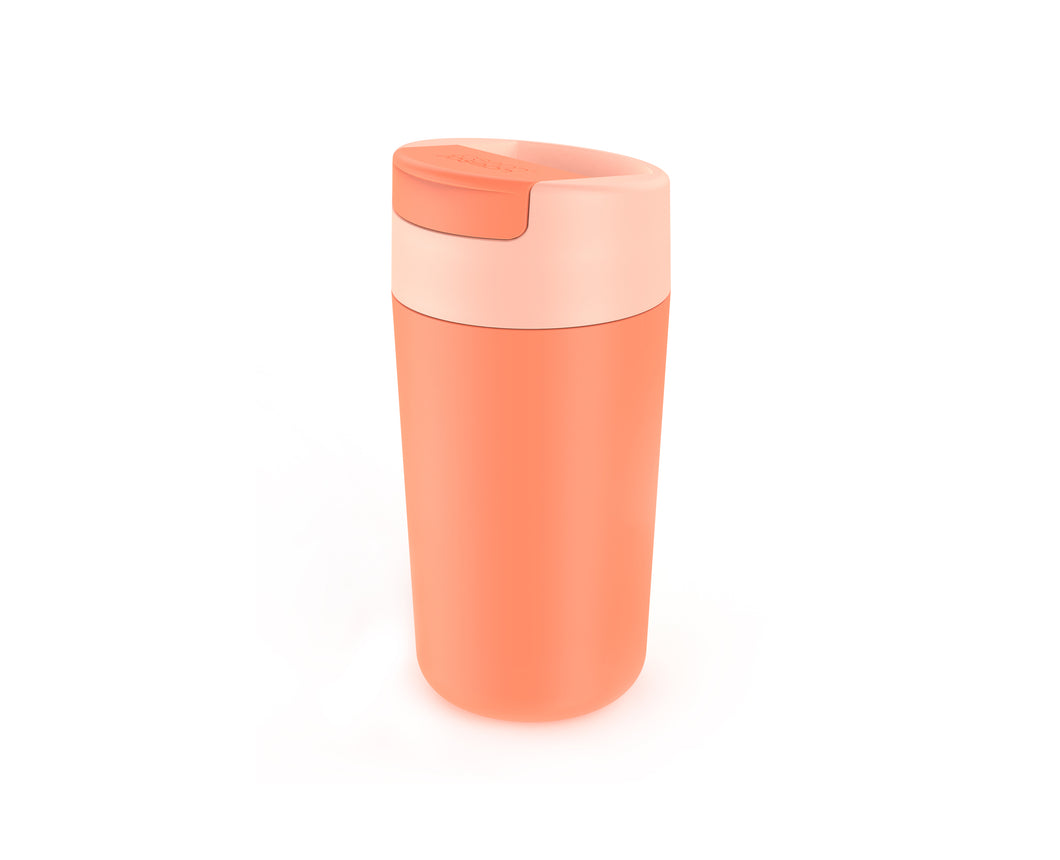 Sipp™ Travel Mug with Hygienic Lid Large 454ml - Coral