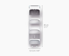 Load image into Gallery viewer, Capsule™ Compact 4-Tier Shower Shelf - White
