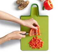 Load image into Gallery viewer, Chop2Pot™ Plus Folding Chopping Board Large - Green
