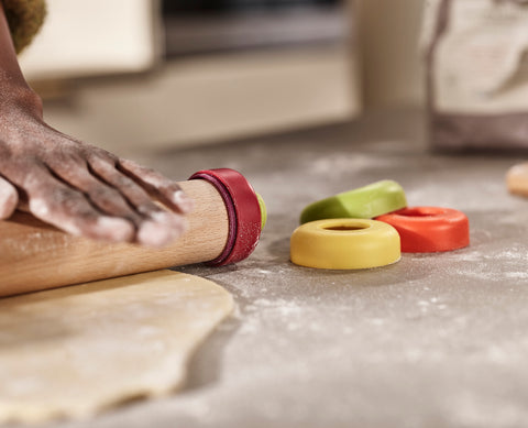 PrecisionPin™ Adjustable Rolling Pin - Multicolour