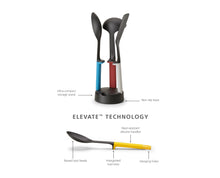 Load image into Gallery viewer, Elevate™ Slim 4-Piece Utensil Set with Storage Stand
