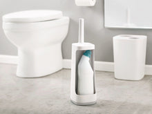 Load image into Gallery viewer, Flex™ Plus Toilet Brush with Storage Caddy - Grey
