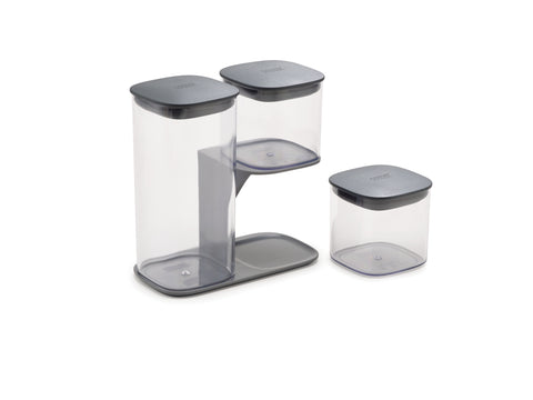 Podium™ 3-piece Storage Container Set - Grey